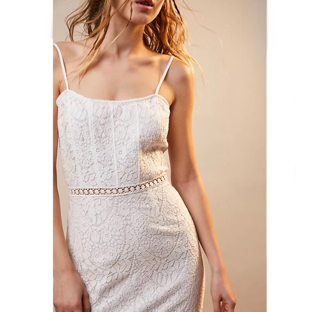 FP x SAYLOR Eizelle Dress in Ivory - Picture 3 of 15